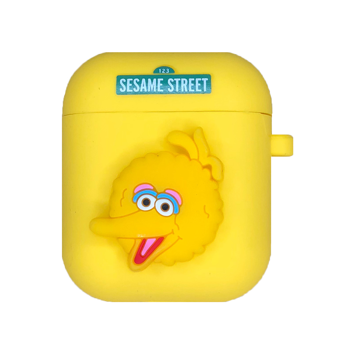 фото Чехол для apple airpods sesame street big bird