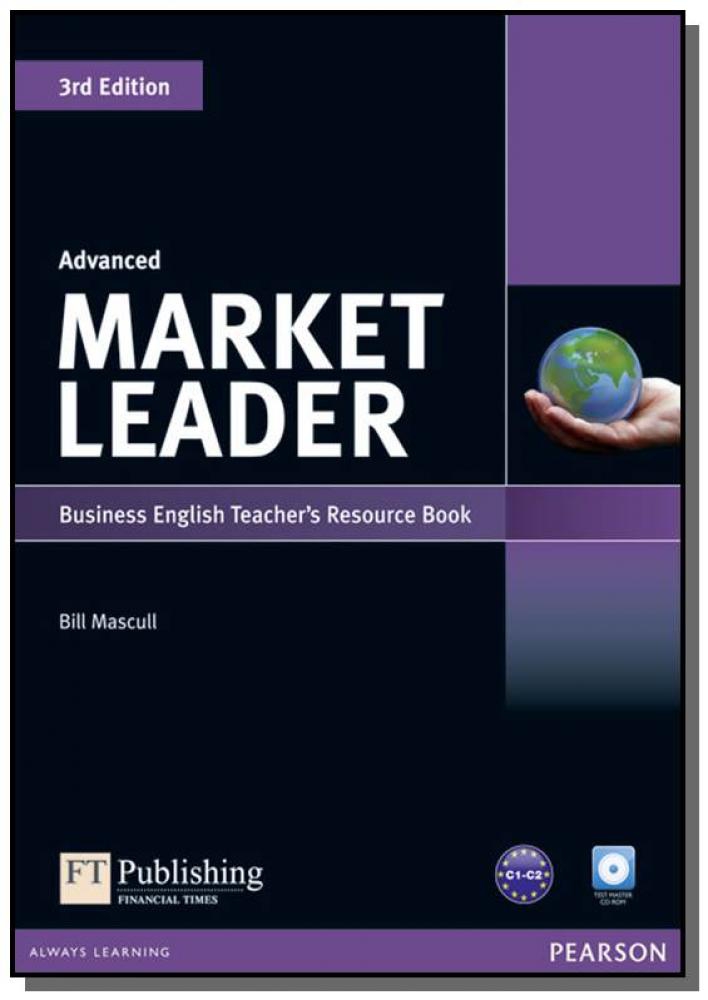 фото Книга market leader. advanced business english teacher's resource book (+ cd-rom) pearson