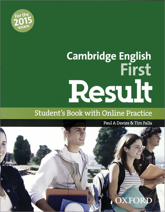 

Книга Cambridge English: First Result: Student's Book and Online Practice Pack