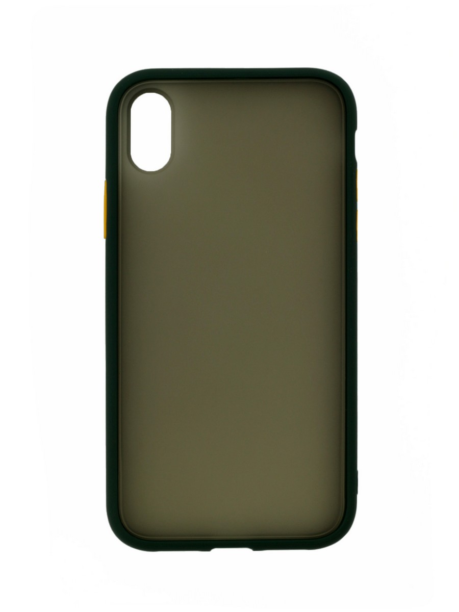 фото Чехол zibelino plastic matte для apple iphone xr green