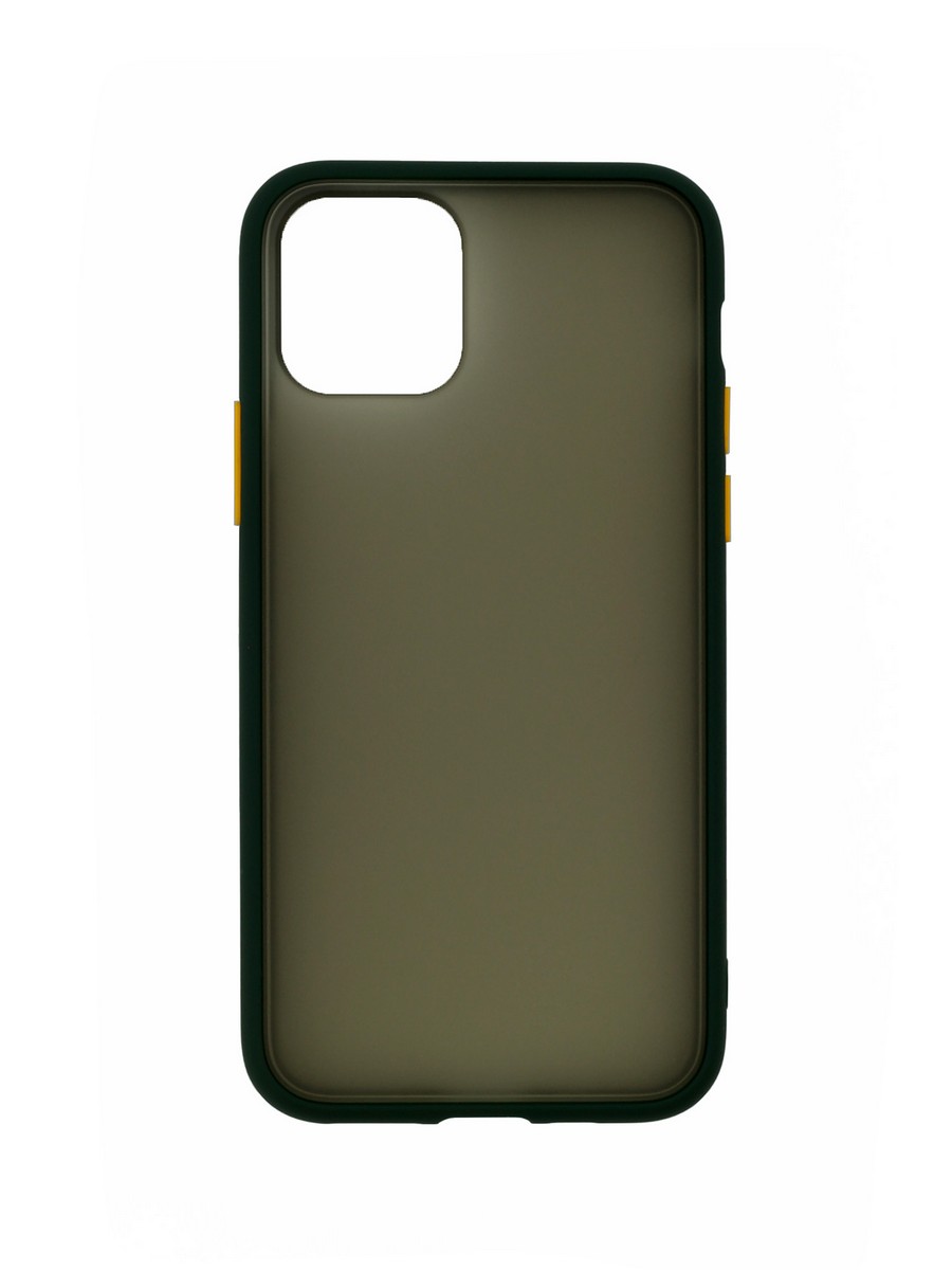 фото Чехол zibelino plastic matte для apple iphone 11 pro green