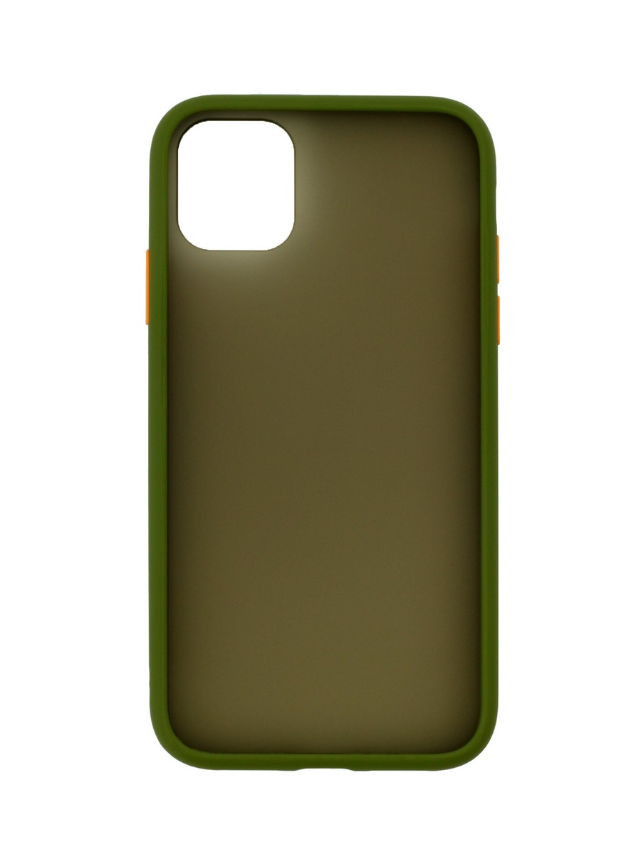 фото Чехол zibelino plastic matte для apple iphone 11 olive