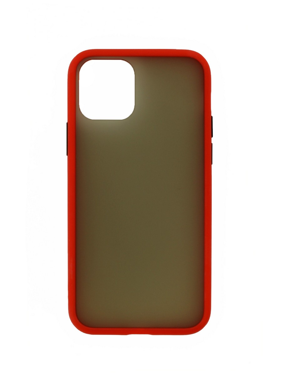 фото Чехол zibelino plastic matte для apple iphone 11 pro red