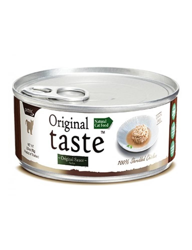 фото Консервы для кошек pettric original taste, курица, тунец, 24шт, 80г