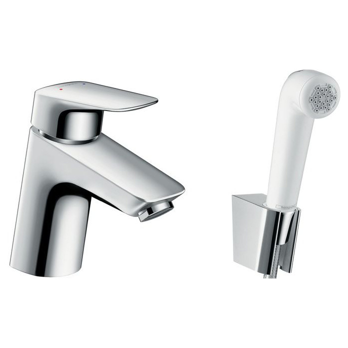 

Смеситель с гигиеническим душем Hansgrohe Logis 71290000 хром, Серебристый, для раковины 70 мм с гигиеническим душем