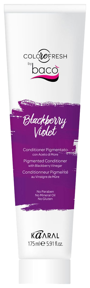 фото Кондиционер для волос кaaral colorefresh baco blackberry violet, 175 мл kaaral