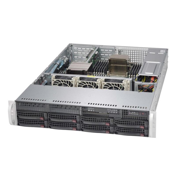 

Серверный корпус 2U 19" RM Supermicro CSE-825TQ-600LPB E-ATX Black (600Вт)