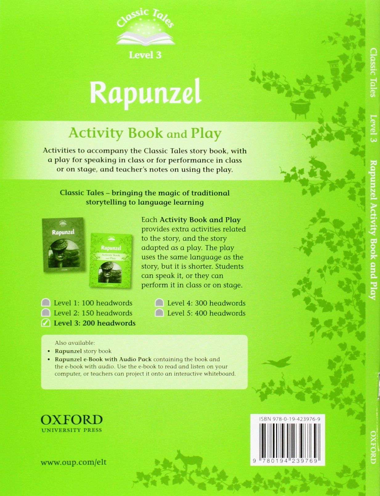 

Книга Classic Tales: Level 3: Rapunzel Activity Book and Play