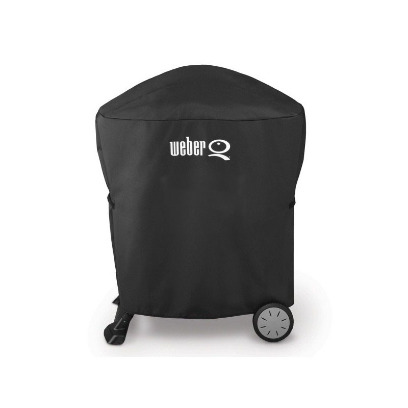 

Чехол для гриля Weber Premium Cover Q1200-2200 Grills with cart, Черный, Premium Cover Q1200-2200 Grills with cart