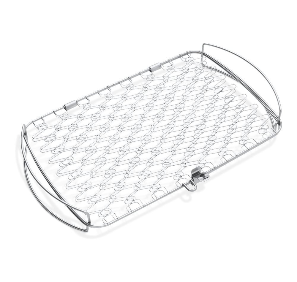 

Решетка для шашлыка Weber Large Fish Basket 6471 27 х 46 см, Large Fish Basket