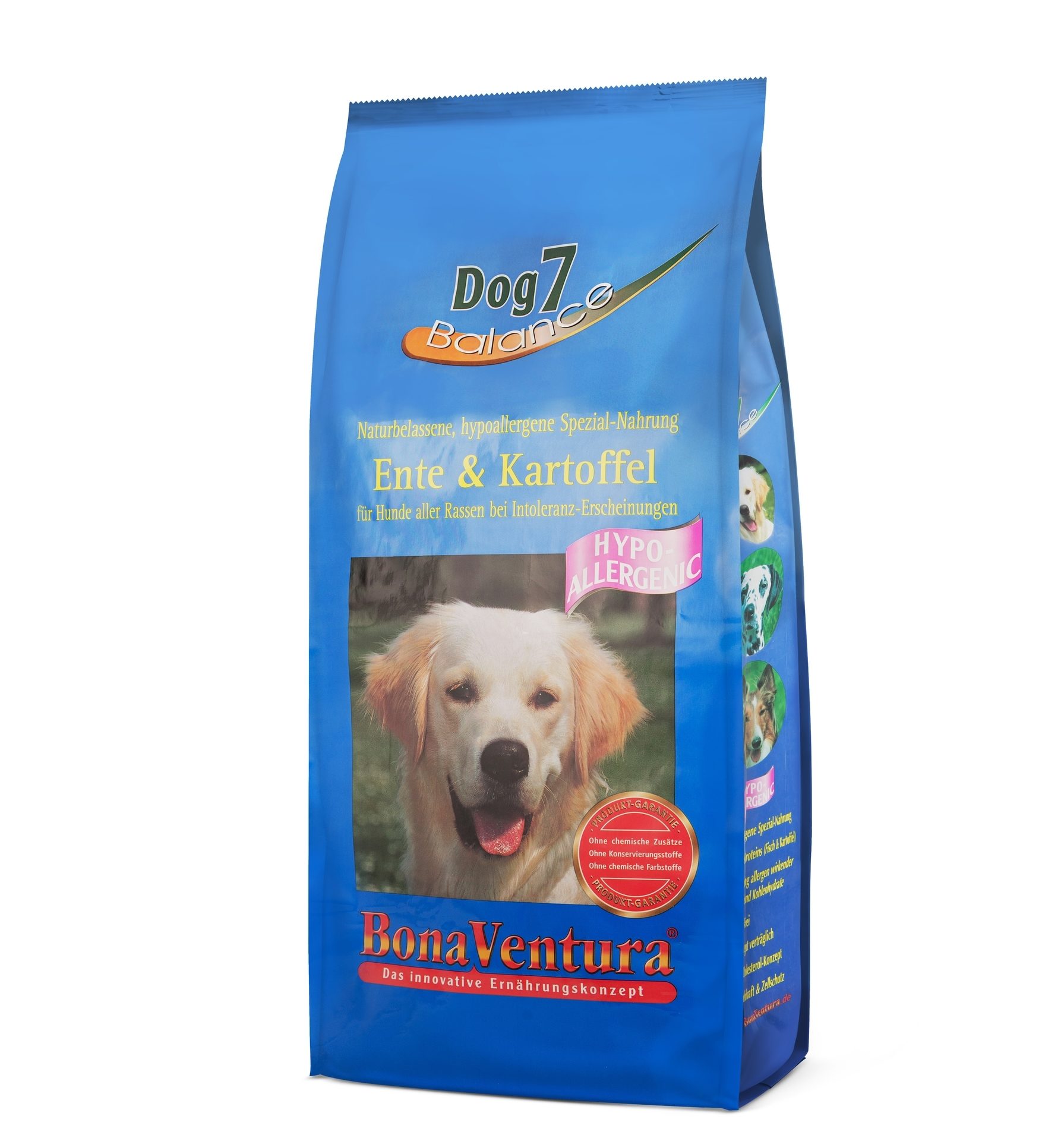 фото Сухой корм для собак bonaventura dog 7 hipo allergenic, утка и картофель, 12,5кг