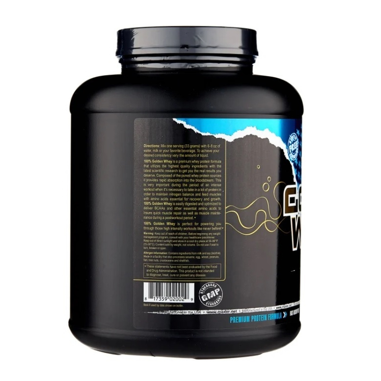 Протеин Maxler 100% Golden Whey, 2270 г, blueberry muffin