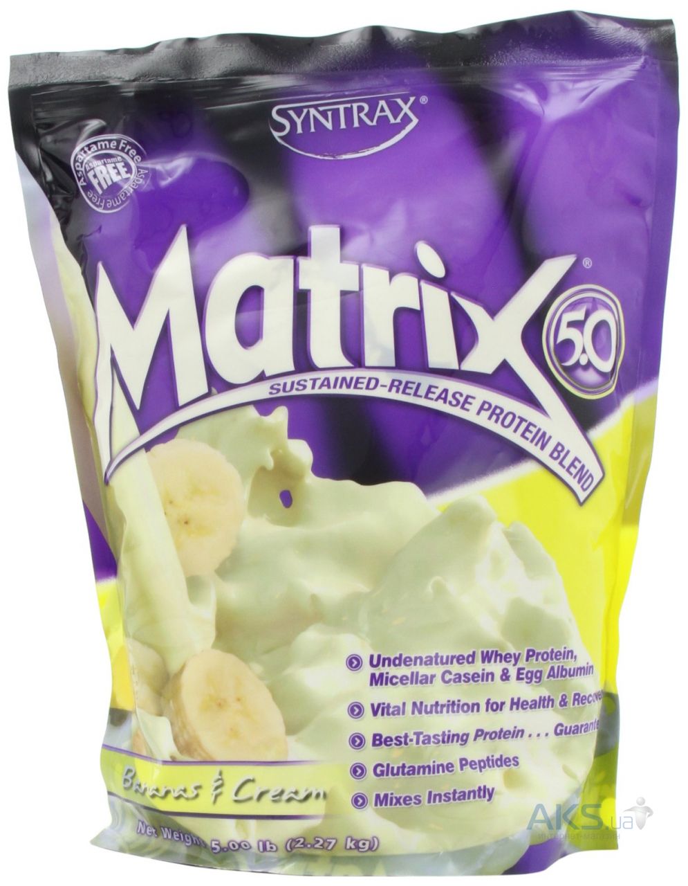 фото Протеин syntrax matrix 5.0, 2270 г, bananas and cream