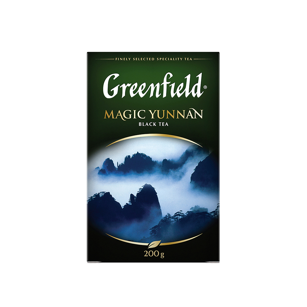 фото Чай черный листовой greenfield magic yunnan 100 г