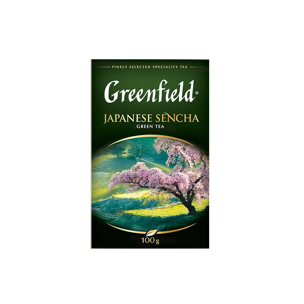 фото Чай зеленый листовой greenfield japanese sencha 100 г