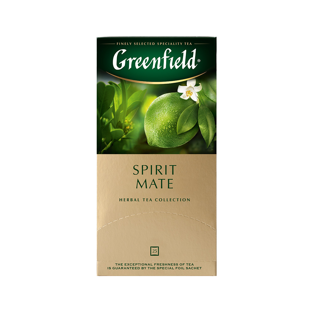 фото Чай травяной greenfield spirit mate 25 пакетиков