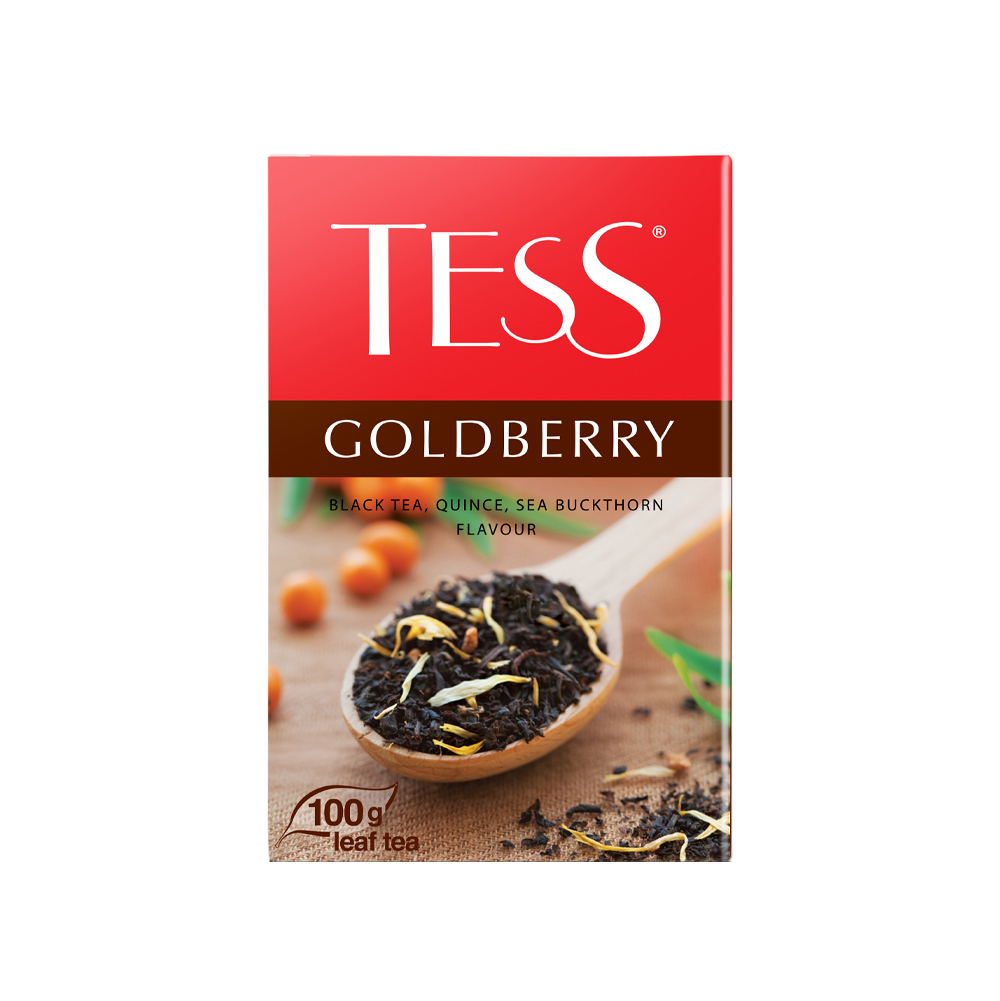 Чай черный листовой Tess Goldberry 100 г