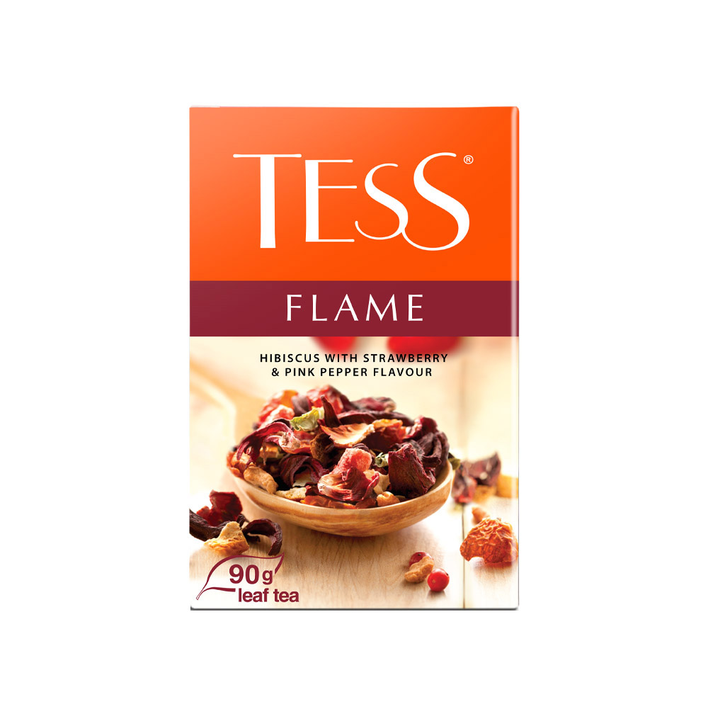 фото Чайный напиток листовой tess flame 90 г