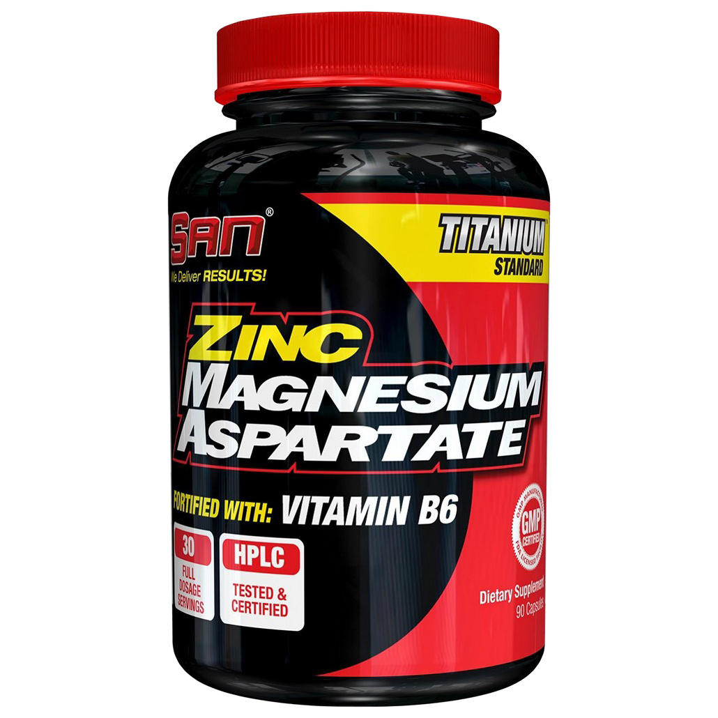 Витаминно-минеральный комплекс SAN Zinc Magnesium Asparate 90 капсул