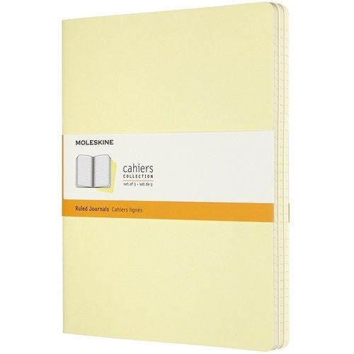 

Блокнот "Cahier" XLarge, 60 листов, в линейку, желтый