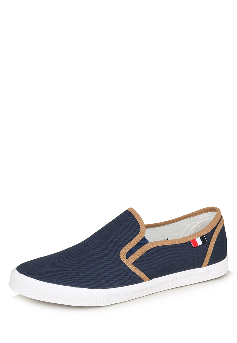 

Слипоны мужские T.Taccardi ZY20SS-66 синие 45 RU, Синий, 110671