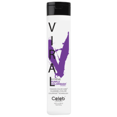 Красящий шампунь для яркости цвета - ярко-фиолетовый Viral Shampoo Extreme Purple 244 мл