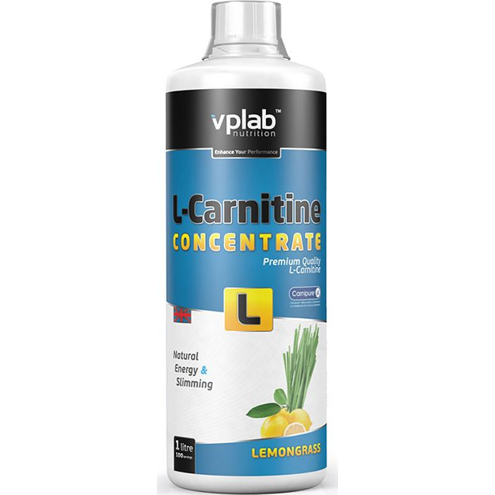 

VPLab L-Carnitine Concentrate, 1000 мл, Lemongrass, L-Carnitine Concentrate