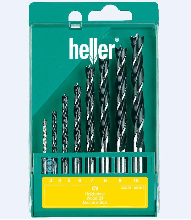 Набор сверл HELLER TD18736 набор ступенчатых сверел ruko