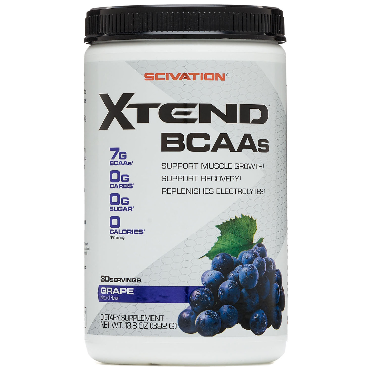 фото Аминокислотный комплекс bcaa xtend с витамином b6 - виноград, 30 порций