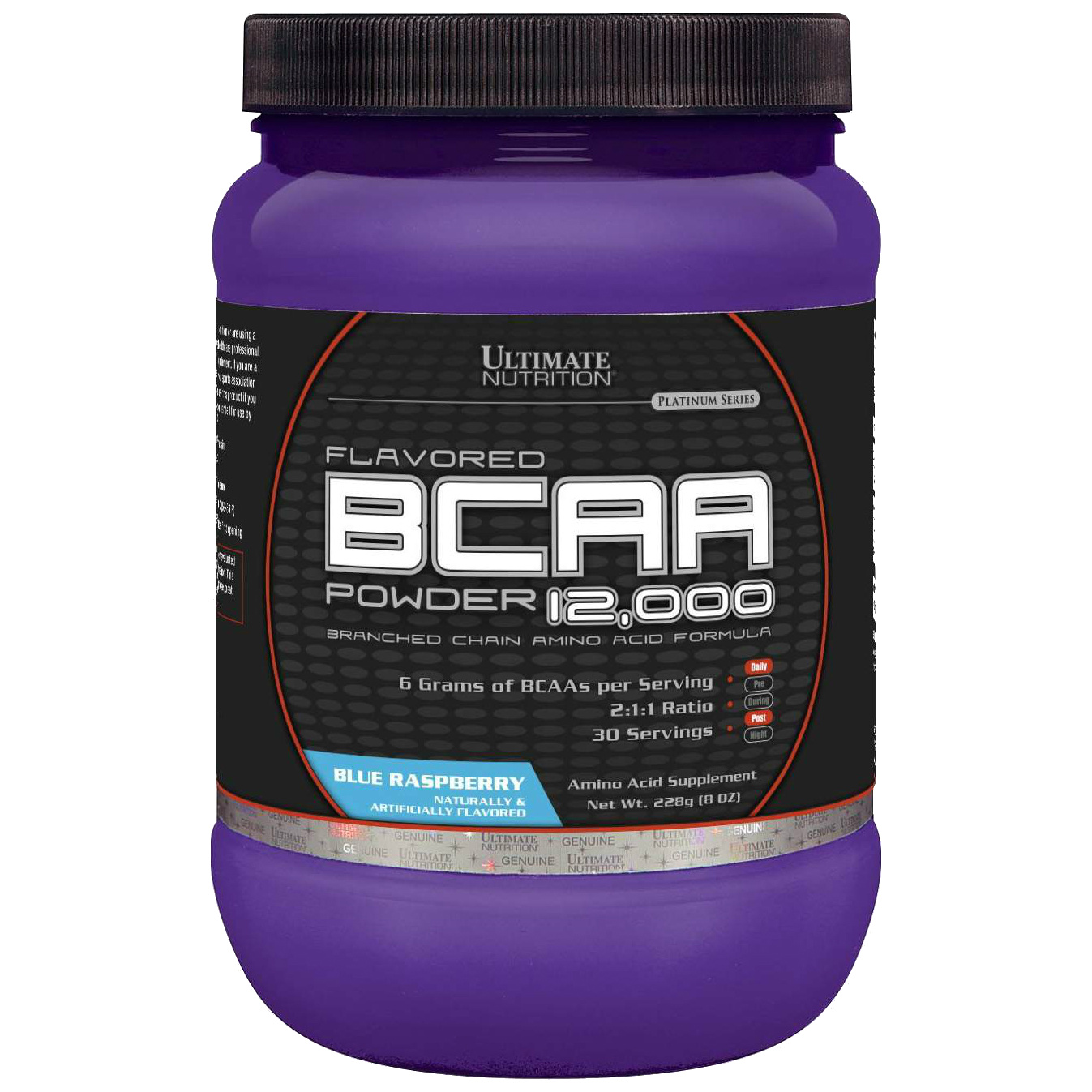 Ultimate Nutrition BCAA 12000 457 г, blue raspberry