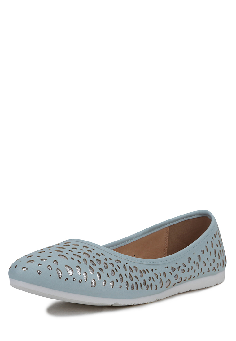 фото Балетки женские t.taccardi zs19s-40 голубые 37 ru