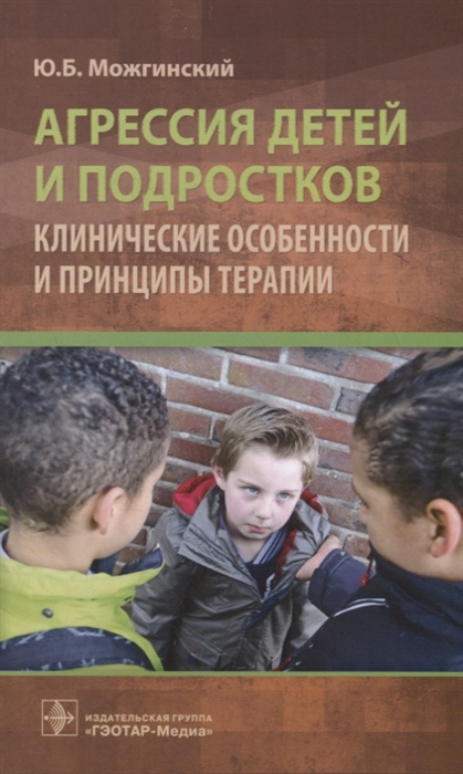 фото Книга агрессия детей и подростков. клиничнские особенности и принципы терапии гэотар-медиа