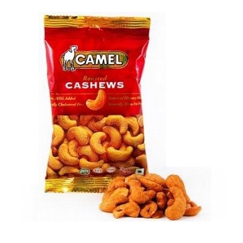 Жареный кешью с медовым вкусом Honey Cashews Camel 40 г