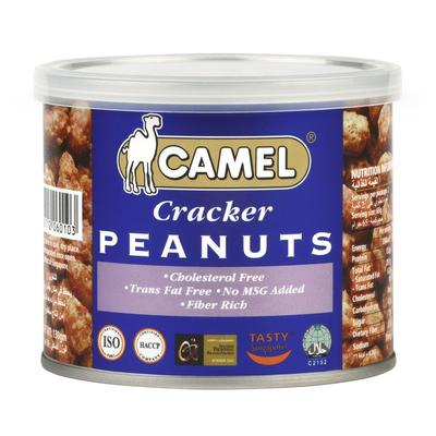 Жареный арахис со специями Cracker Peanuts Camel баночка 130 г