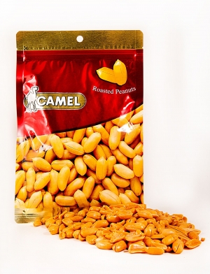 Жареный арахис подсоленный Roasted Salted Peanuts Camel 150 г