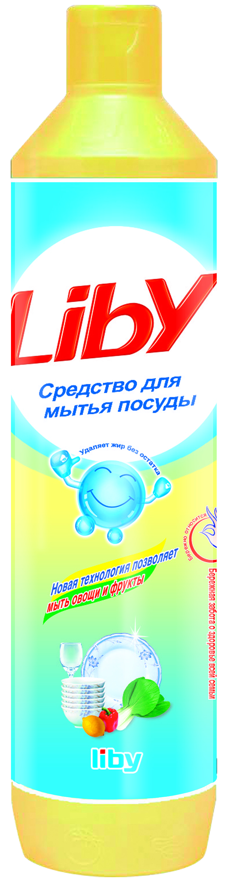 фото Натуральное средство для мытья детской посуды liby чистая посуда, 500 г