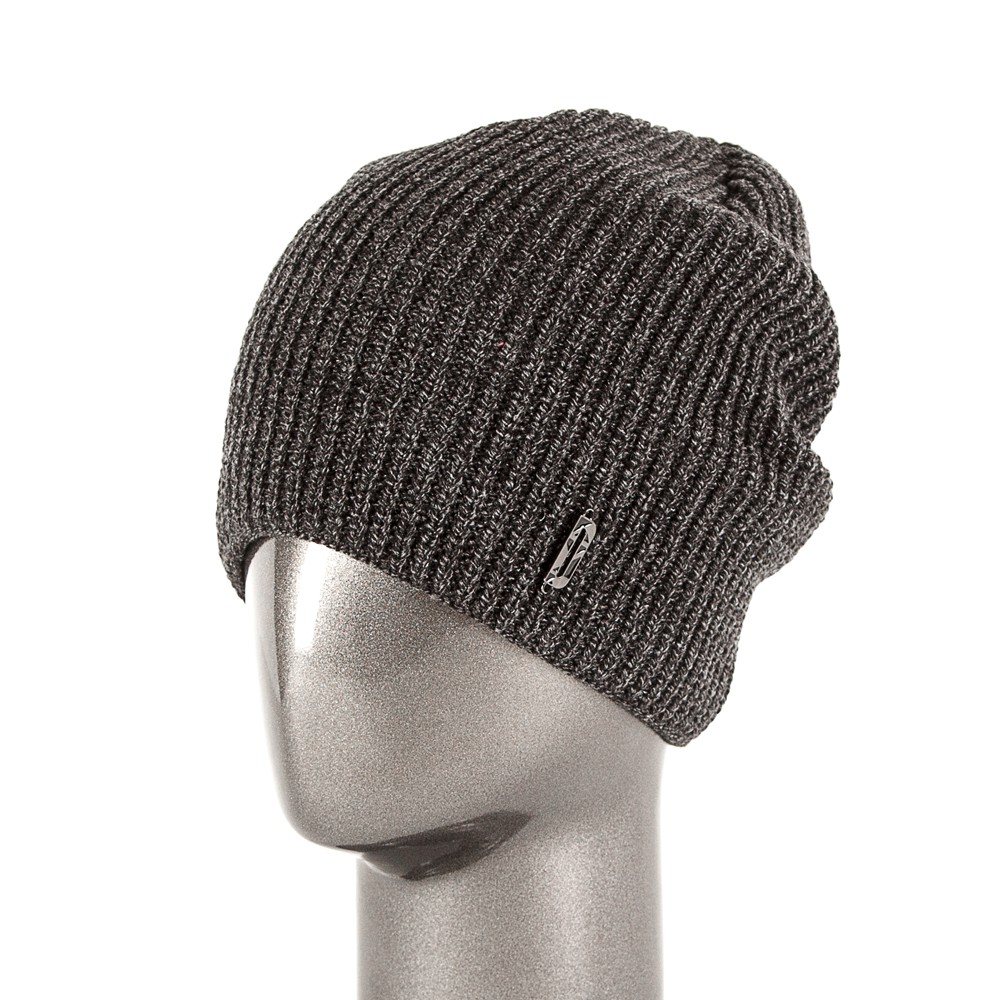 

Шапка бини мужская Dr.Koffer M-1035 серая, M-1035-77