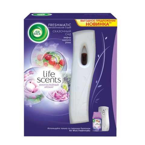 

Освежитель воздуха Air Wick со сменным баллоном life scents cказочный сад цвет микс