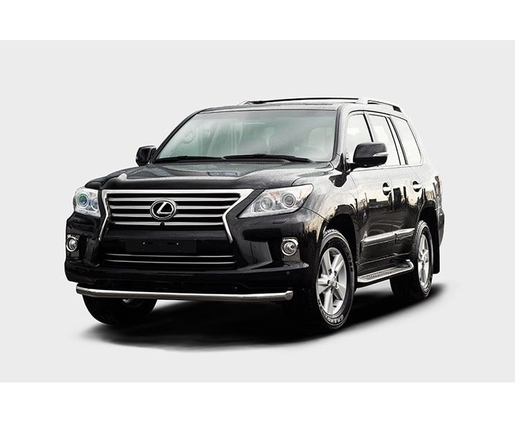 фото Защита переднего бампера труба d76, lexus lx570 2012- souz-96