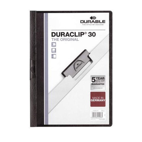 

Папка "Duraclip Color" А4 черная
