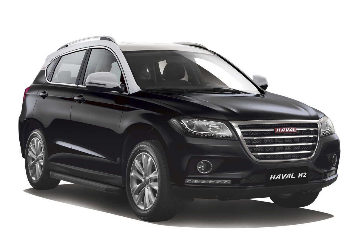 фото Пороги на автомобиль "premium-black" rival для haval h2 2014-2020, 173 см, a173alb.9401.1