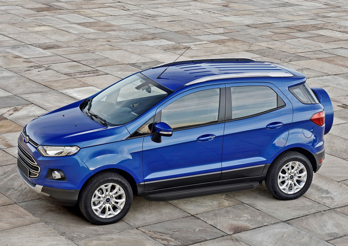 фото Пороги на автомобиль "premium-black" rival ford ecosport 2014-н.в., 160 см, a160alb.1806.1