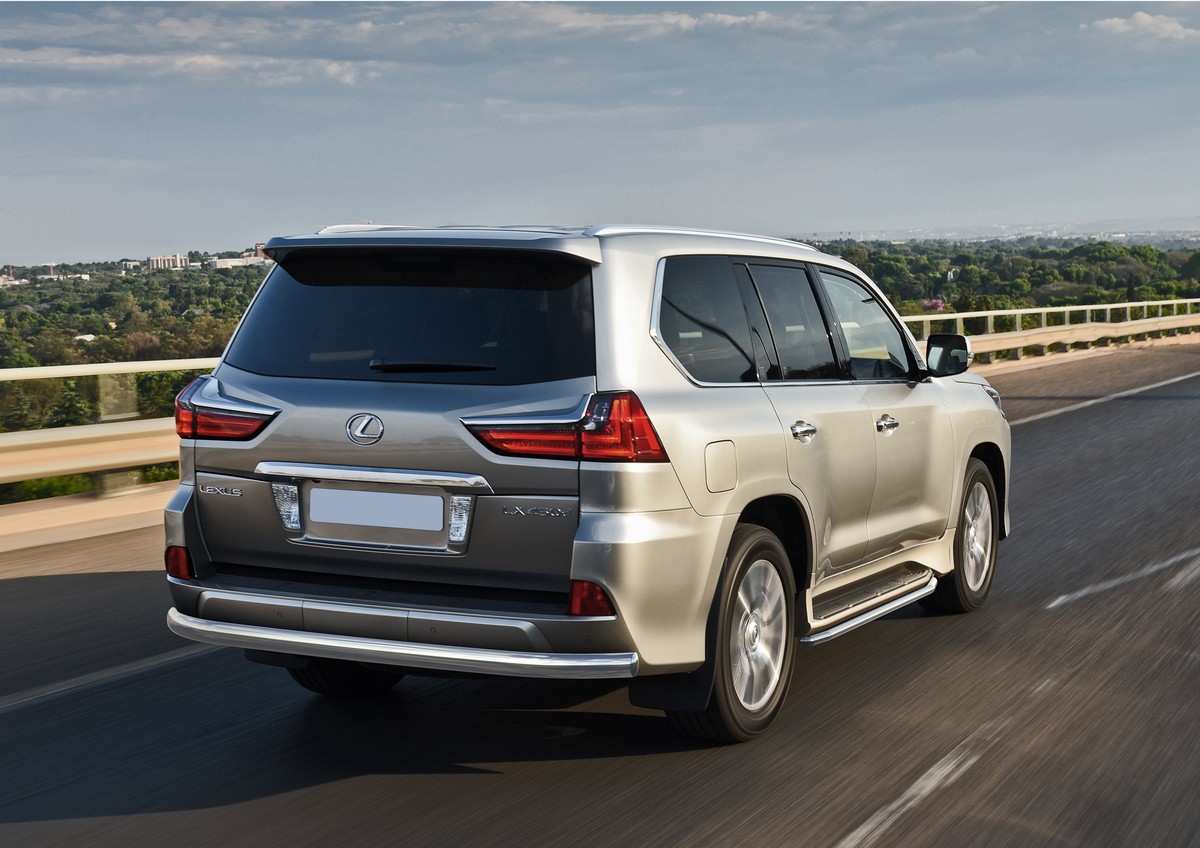 фото Защита штатных порогов d57 rival для lexus lx iii рестайлинг 2015-н.в., 2 шт., r.3210.006