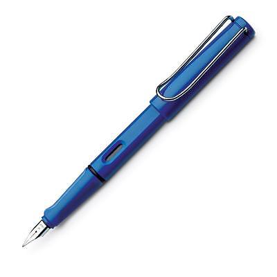 фото Перьевая ручка "safari 014" 0,5 f, синяя lamy