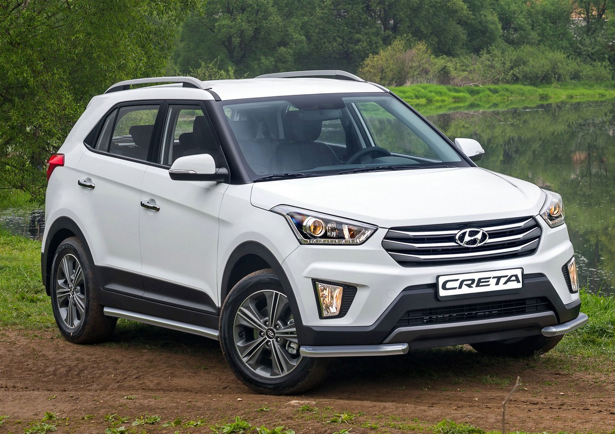 

Защита порогов d57 Rival для Hyundai Creta I 2016-2021, нерж. сталь, 2 шт., R.2310.005, Hyundai