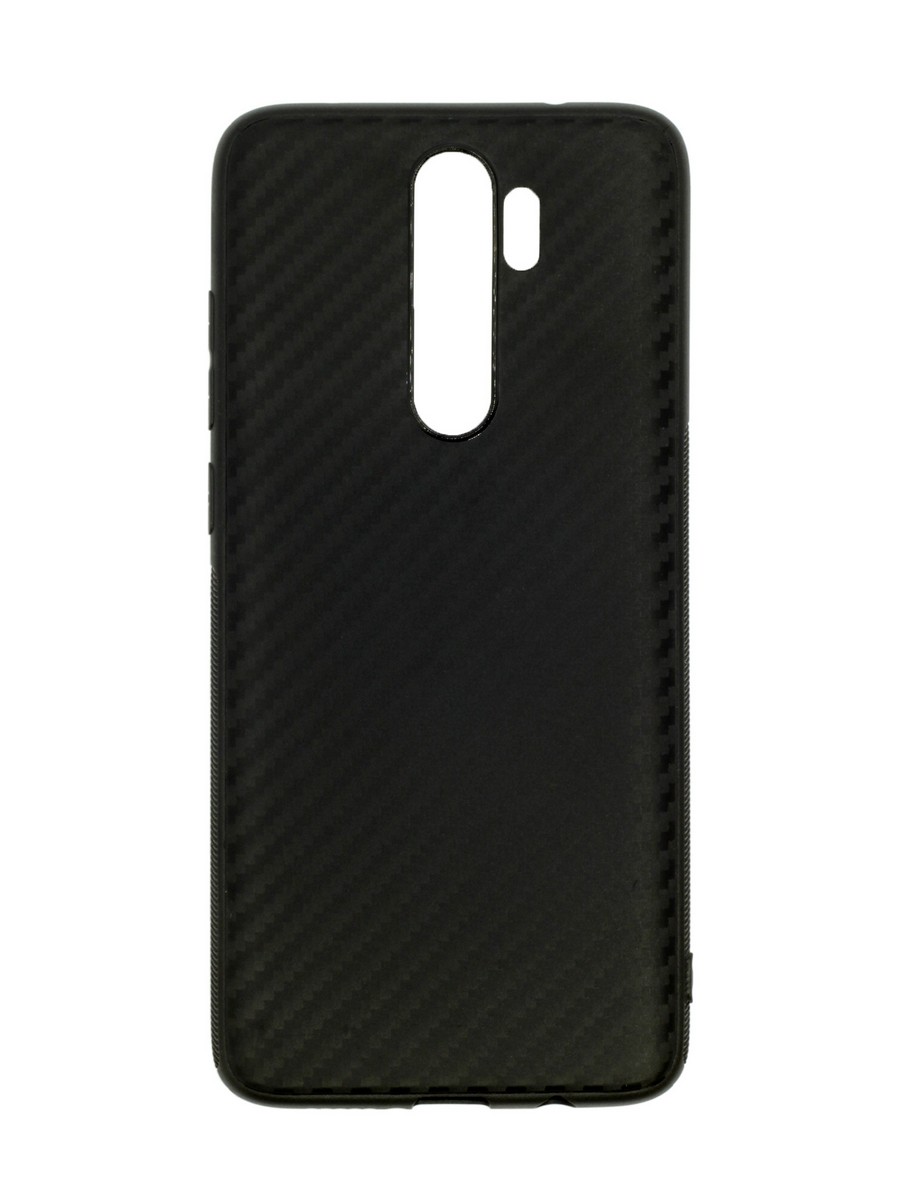 фото Чехол zibelino carbon для xiaomi redmi note 8 pro black