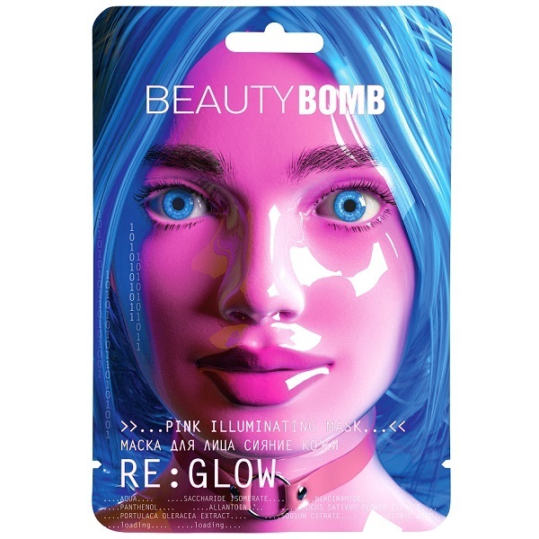 фото Маска для лица beauty bomb сияние кожи, 1шт