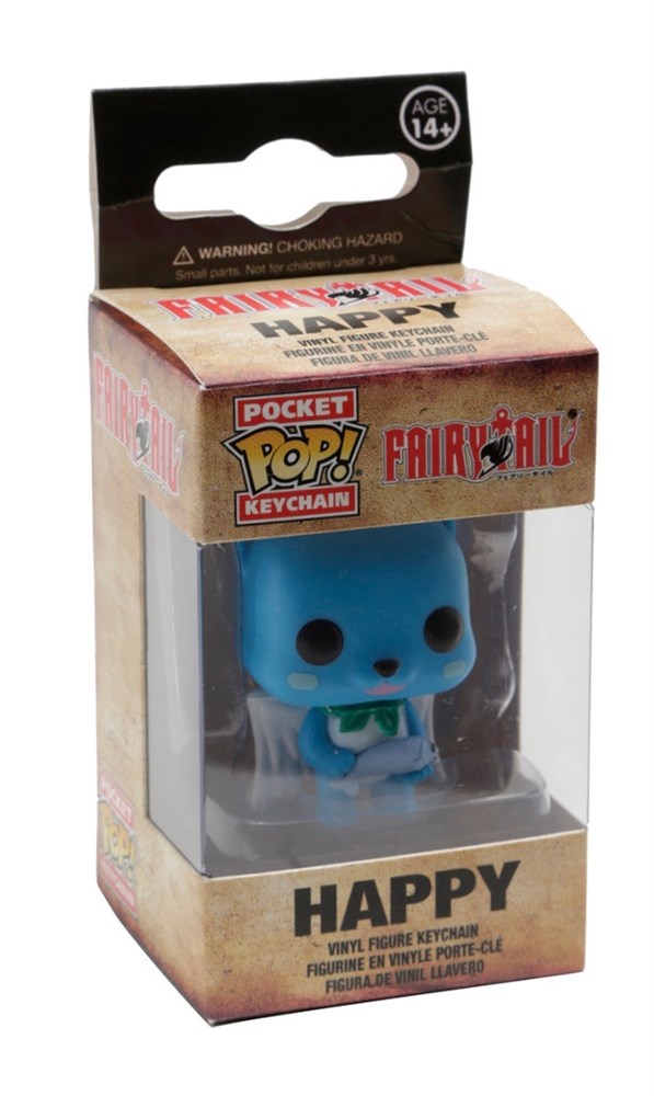 

Брелок Funko POP Fairy Tail: Happy Cat, Разноцветный