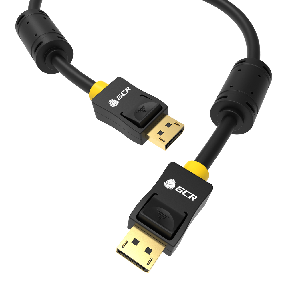 фото Кабель gcr displayport-displayport, m-m 2м black (gcr-dp4dp14-2м)