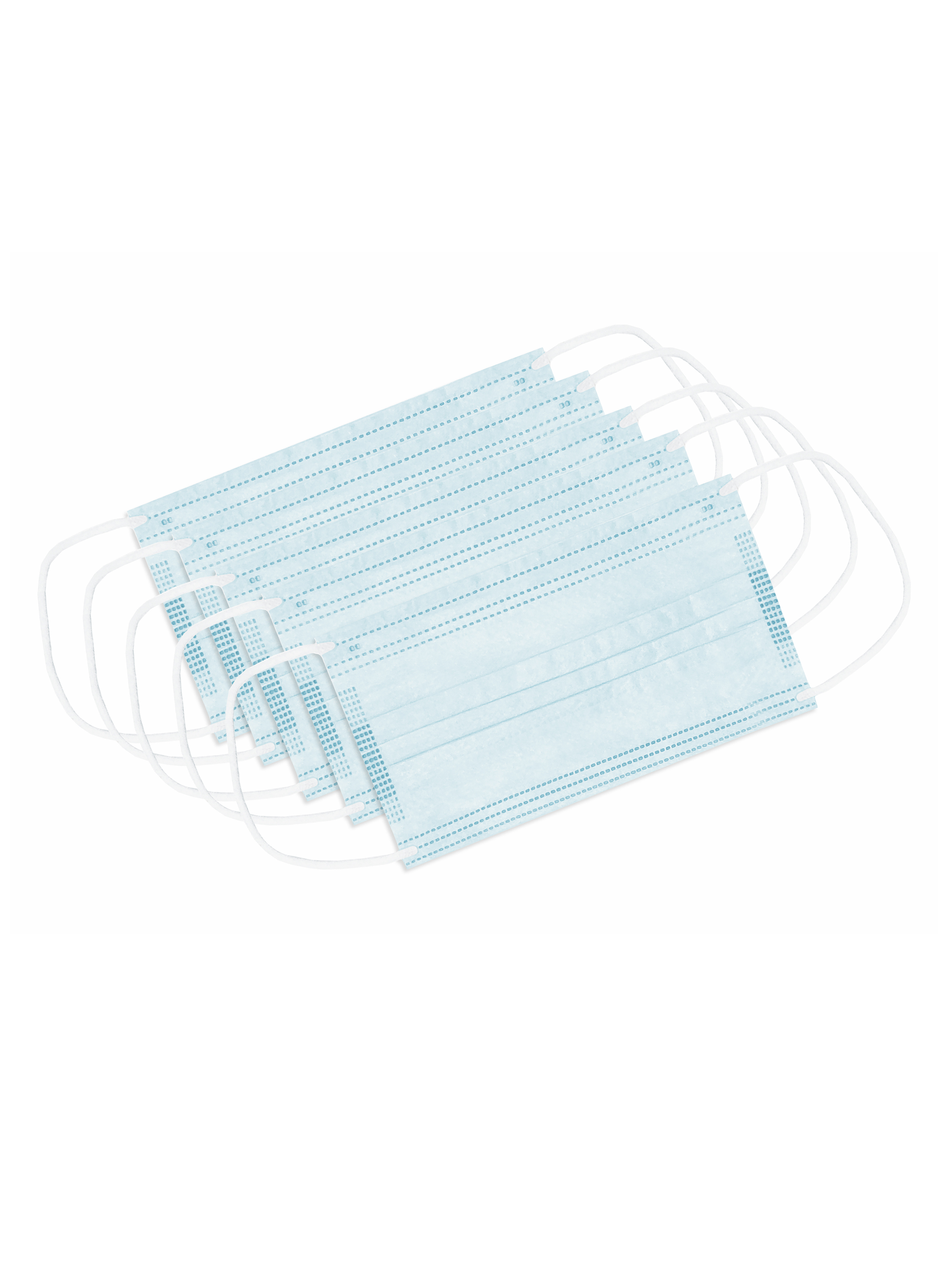 фото Маска трехслойная защитная на резинках с носовым фиксатором, упаковка 5 шт. artex 53015 2